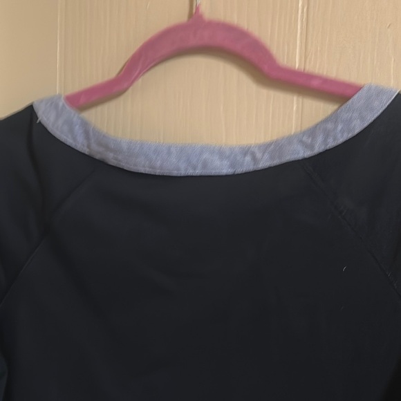 Tommy Hilfiger Blue Tie Front Blouse - Picture 10 of 11